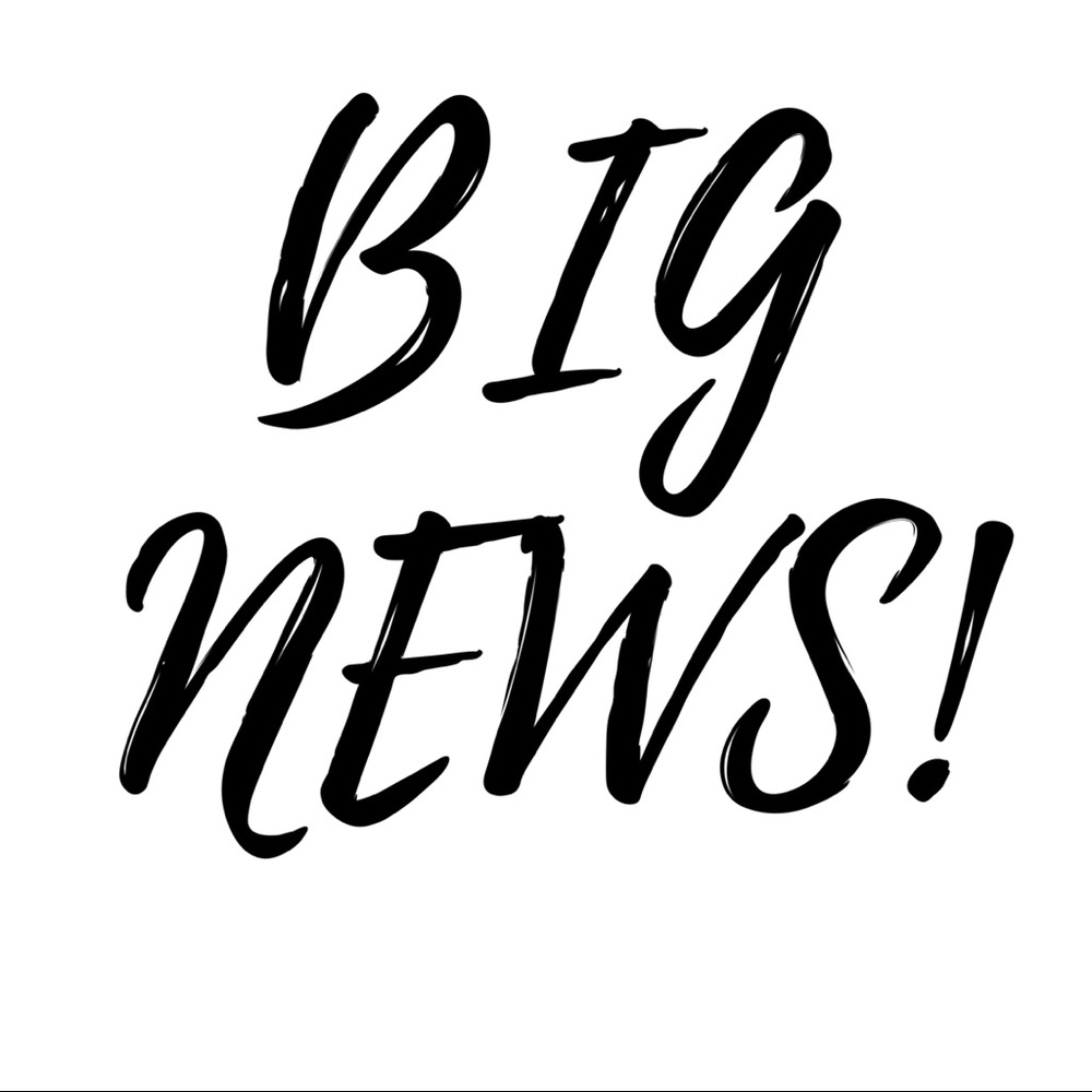 Exciting News!!!